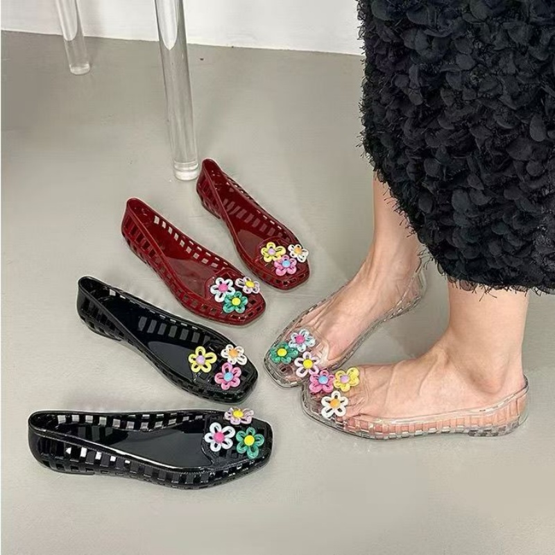 Mary Jane Shoes - Hollowed kawaii dopamine Shoe Chic Handmade