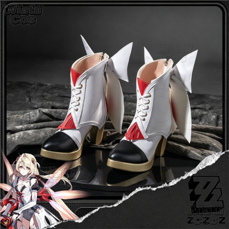 Women'S Shoes Zone - 9.5cm Reffaella Cosplay Shoes Zenless Zone