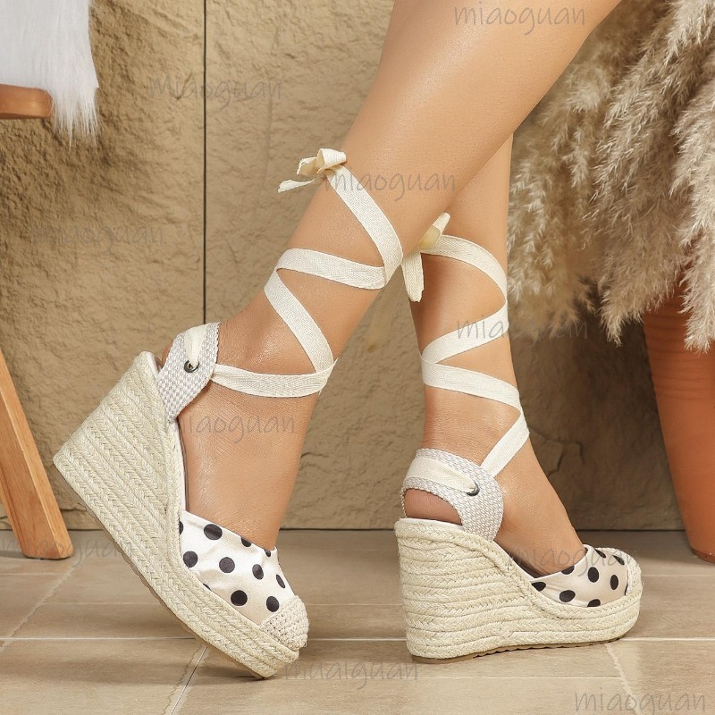 2026 New Spring Summer Women's - đánh giá và giá Ribbon Tie Heel