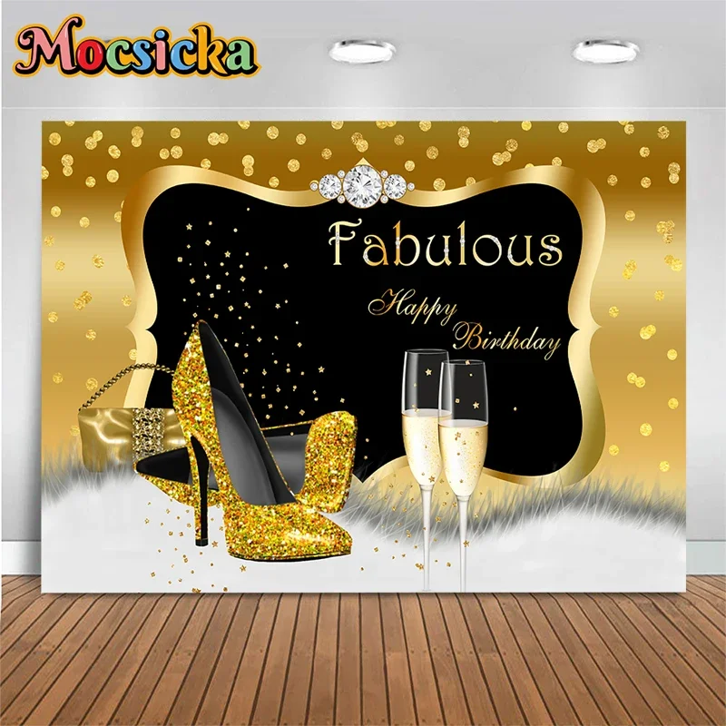 Mocsicka Women Birthday Decora - đánh giá và giá Ribbon Tie Heel