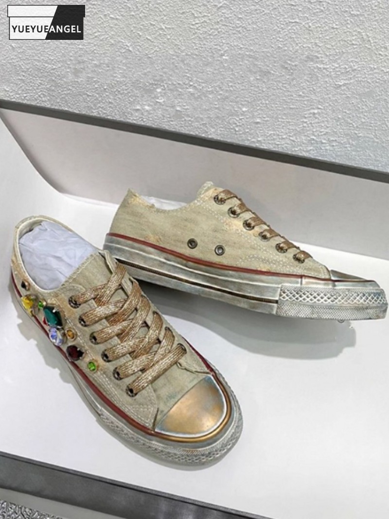 Vintage Women Low Cut Lace Up  - đánh giá và giá Women Shoes Joggers