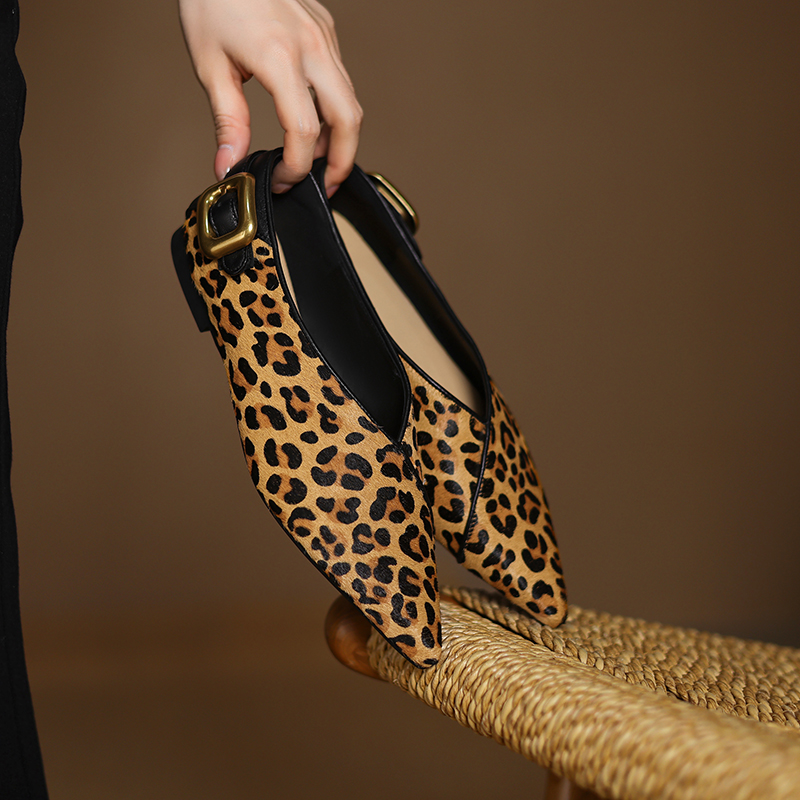 2026 New Spring Trend Genuine  - đánh giá và giá Pointed Toe Flat