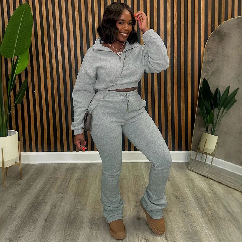 Solid Casual Tracksuits Set Wo - đánh giá và giá Women Shoes Joggers