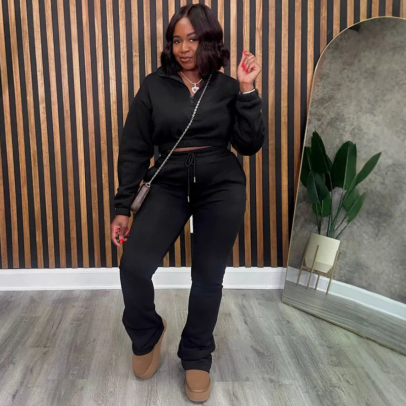 Solid Casual Tracksuits Set Wo - đánh giá và giá Women Shoes Joggers