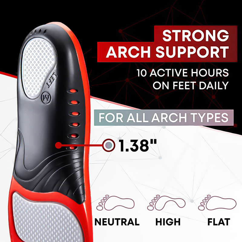 Premium Silicone Gel Insoles f - đánh giá và giá Women'S Shoes For Plantar Fasciitis