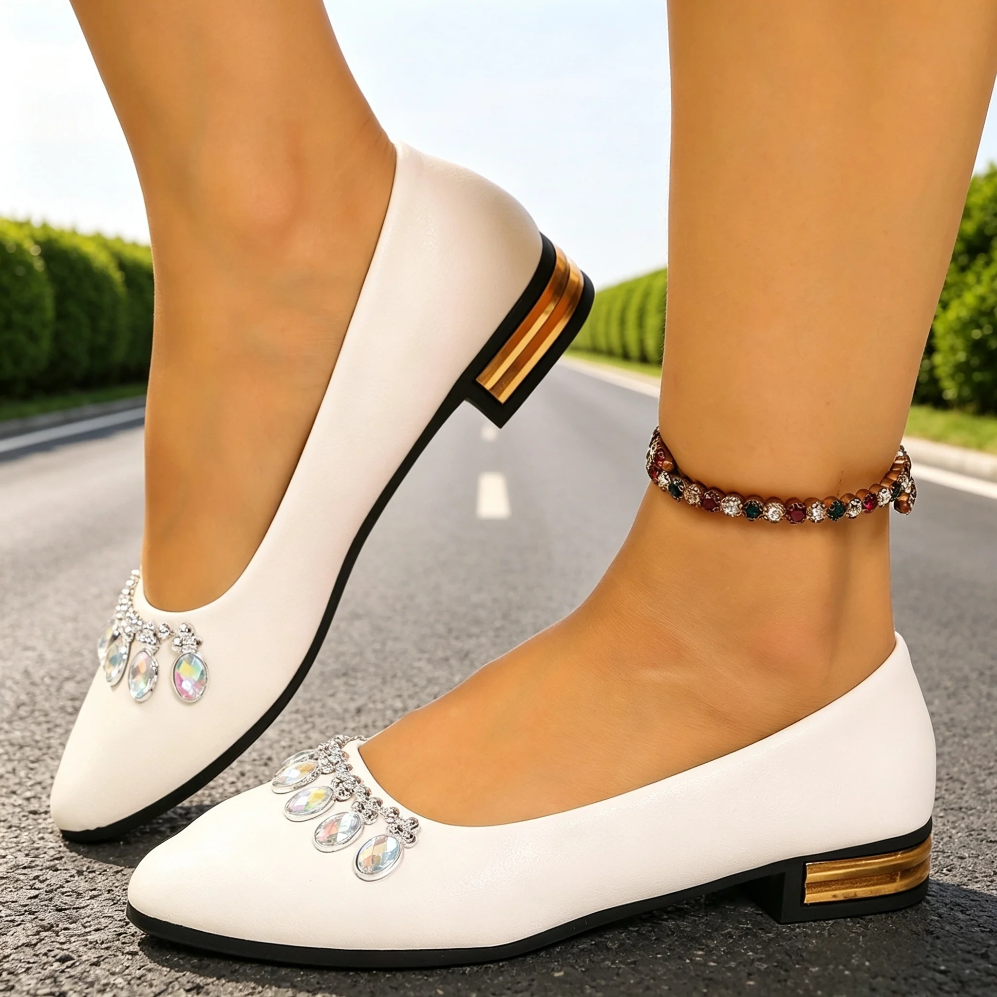 Women Flats Pointed Toe Ballet - đánh giá và giá Pointed Toe Flat