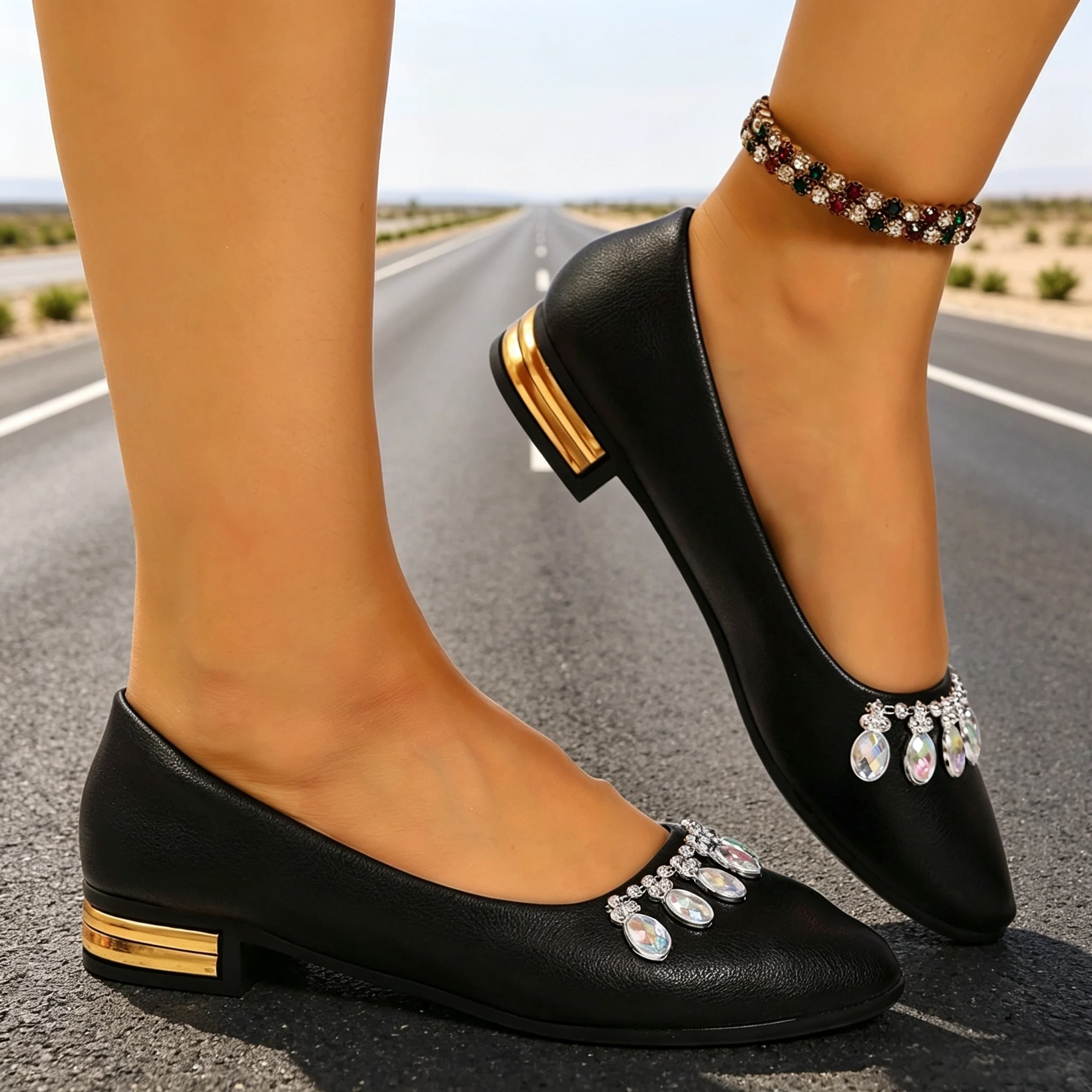 Women Flats Pointed Toe Ballet - đánh giá và giá Pointed Toe Flat