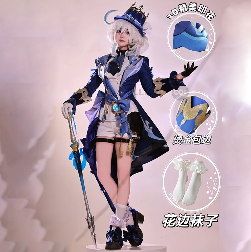 Furina Cosplay Costume Wig Hai - đánh giá và giá Women'S Shoes Zone
