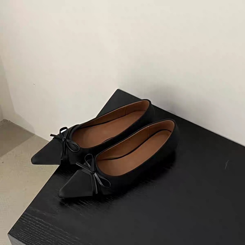 Summer New Style Chiffon Fashi - đánh giá và giá Pointed Toe Flat